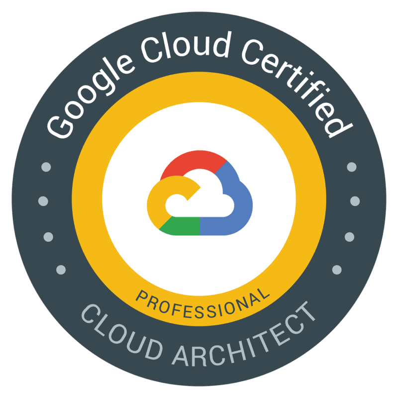 Google Cloud Certified Professional Architect